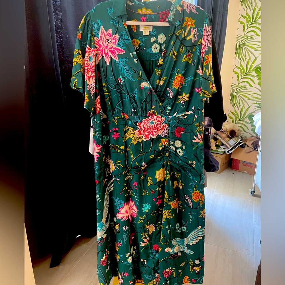 Maeve Buttonfront Shirt Dress
